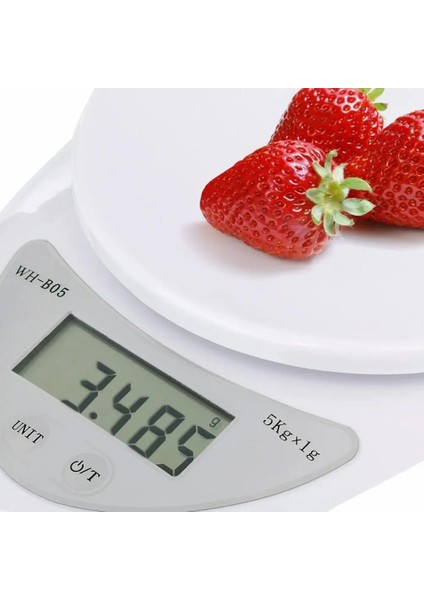 5kg 5kg Mutfak Terazisi Elektronik Dijital Terazi Taşınabilir LED Ekran Gıda Ağırlığı Kichen Aksesuarları Pişirme Kahve Tartı Pişirme Araçları (Yurt Dışından)