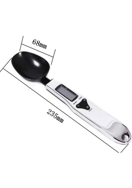 E Stili 500G.1G Dijital Ölçekli Kaşık LCD Ekran Mutfak Kaşık Ölçeği Electrooon Ağırlık Hacimli Gıda Ölçeği Mutfak Pişirme Için (Yurt Dışından) fiyatları