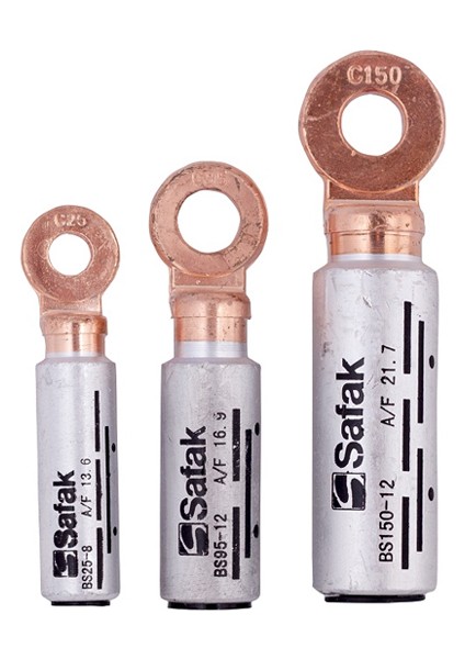 50LIK Bimetal Kablo Pabucu Cu/al Dın M10