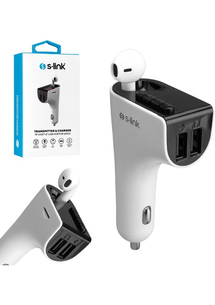 Fm Transmitter Bluetooth USB Tf Kulaklik SL-BT245 Byr [byrtek]