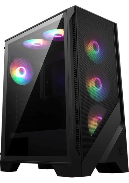 MAG FORGE 120A AIRFLOW Temperli Cam 6 x120mm Auto RGB Fan ATX Gaming Bilgisayar Kasası