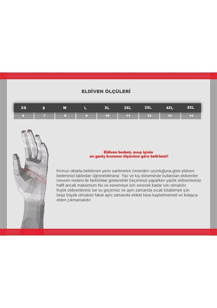 Vanguard H2O Eldiven Siyah indirimleri