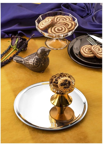 Tepsi Çay Kahve Servis & Sunum Tepsisi 6 Lı (21,5 Cm) modelleri