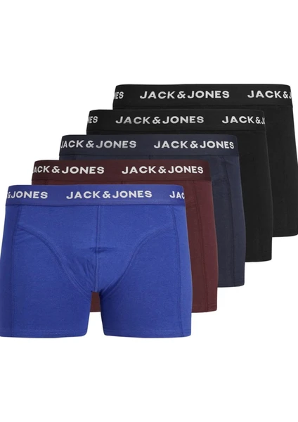 Jack & Jones Jacblack Frıday Trunks 5 Pack Box Ln 12242494