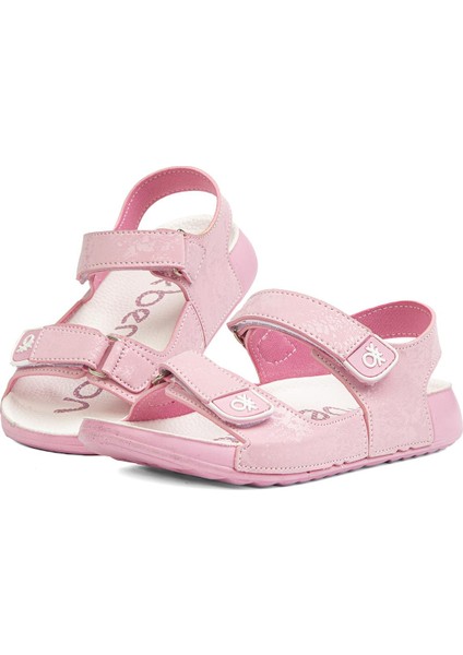 Benetton® | BN-1238- Pembe - Çocuk Sandalet