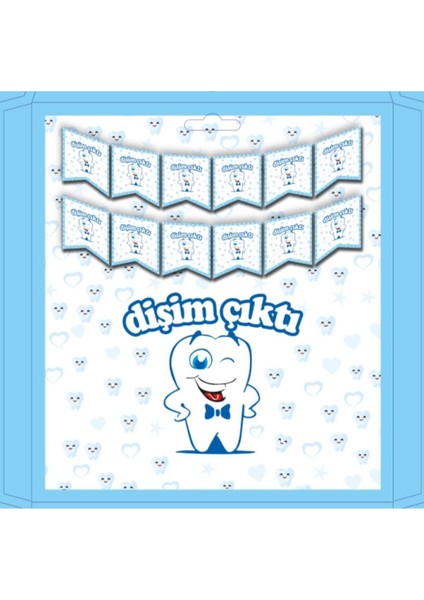 Dişim Çıktı Mavi Banner