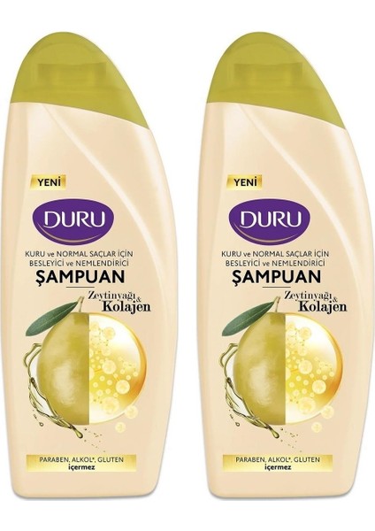 Şampuan Kolajen ve Zeytinyağı 700 ml x 2 Adet