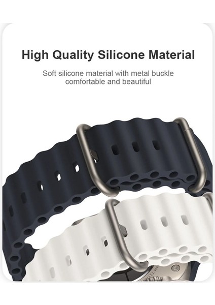 Apple Watch 42-44-45-49MM Silindirik Model Kordon 1/2/3/4/5/6/se/7/8/ultra/ultra 2