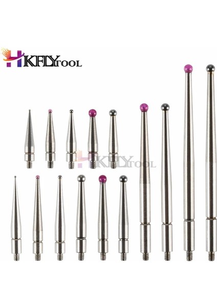Yakut M1.6X20.9L Stili Konu 2mm Kafa Od Uzunluğu Yakut Kafa Pin Ölçer Mikrometre Ucu Kolu Kadran Test Göstergesi Probu (Yurt Dışından) fiyatları