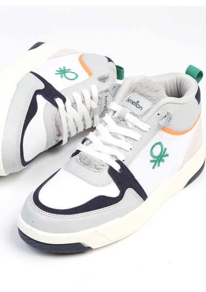 Benetton® |BN-31210 - 3471 Beyaz - Kadın Spor Ayakkabı