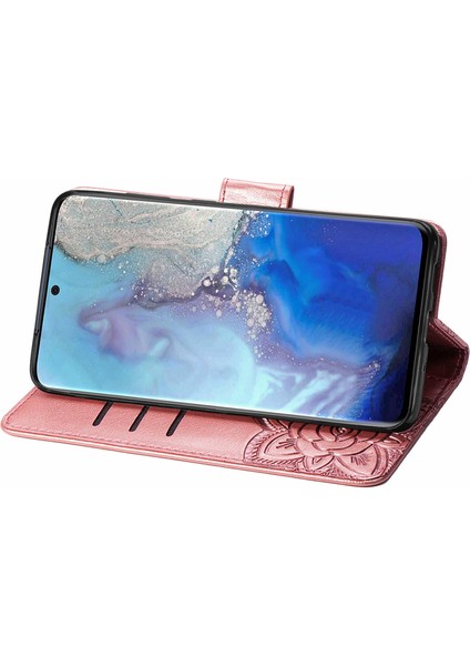 Samsung Galaxy S20 Kelebek Kanatları Narin Çiçekler Flip Darbeye Deri ile Uyumlu Telefon Kılıfı (Yurt Dışından) fırsatları