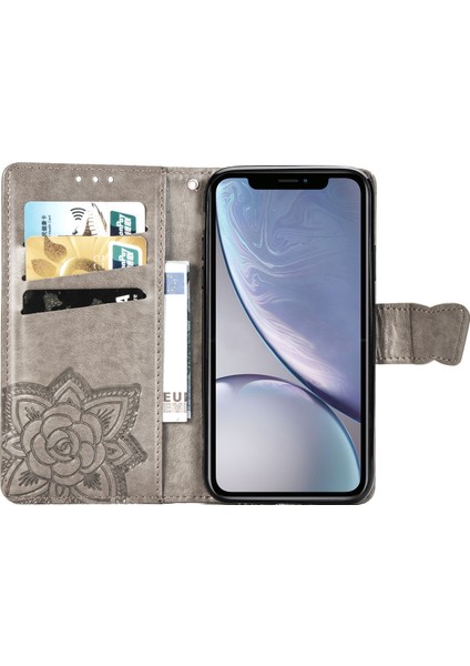 iPhone Xr Kelebek Kanatları Narin Çiçekler Flip Darbeye Deri ile Uyumlu Telefon Kılıfı (Yurt Dışından) fırsatları