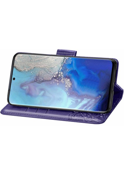 Samsung Galaxy S20 Kelebek Kanatları Narin Çiçekler Flip Darbeye Deri ile Uyumlu Telefon Kılıfı (Yurt Dışından) fırsatları