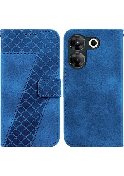 Tecno Camon 20 Pro 5g Için Kart Yuvası Fonksiyonu Flip Folio Telefon Kılıfı (Yurt Dışından)
