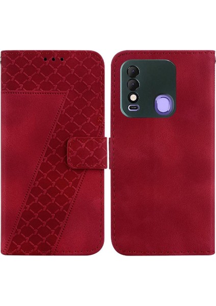 Tecno Spark 8/8t Kart Yuvası Fonksiyonu Için Flip Folio Cüzdan Telefon Kılıfı (Yurt Dışından)