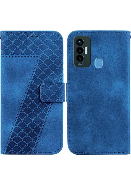 Tecno Camon 18I Kart Yuvası Fonksiyonu Için Flip Folio Cüzdan Telefon Kılıfı (Yurt Dışından)