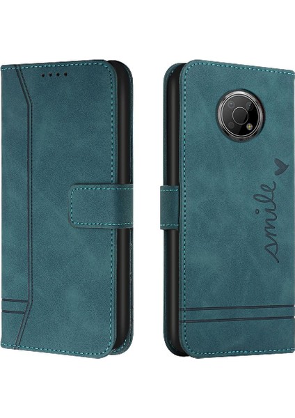 Nokia G300 Flip Folio Cüzdan Için El Kayışı Manyetik Kapatma Pu Telefon Kılıfı (Yurt Dışından) indirimleri