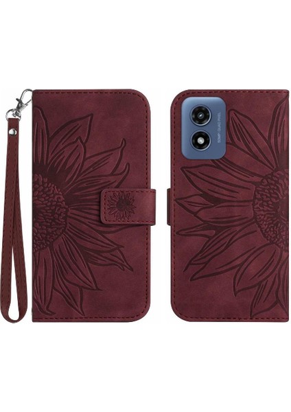 Motorola Moto G Oynamak Için Kart Yuvaları Tutucu Flip Cüzdan ile 5g 2024 Telefon Kılıfı (Yurt Dışından)