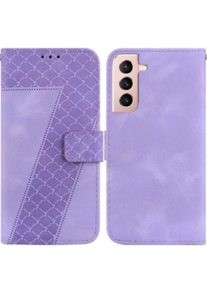 Samsung Galaxy S22 5g Için Cüzdan Kart Yuvası Fonksiyonu Flip Folio Telefon Kılıfı (Yurt Dışından)