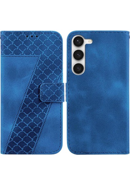 Samsung Galaxy S23 Artı 5g Için Cüzdan Flip Folio Kabartmalı Telefon Kılıfı (Yurt Dışından)