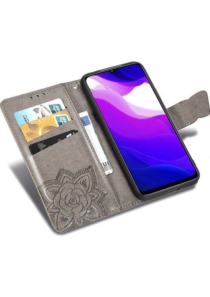 Xiaomi 10 Lite 5g Kelebek Kanatları Narin Çiçekler Flip Darbeye Deri ile Uyumlu Telefon Kılıfı (Yurt Dışından) indirimleri