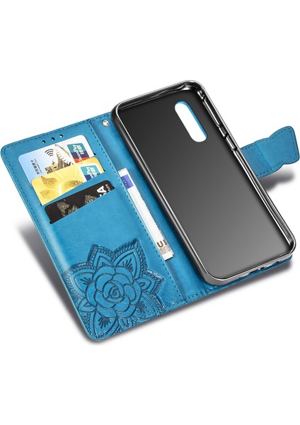 Samsung Galaxy A2 Core Kelebek Kanatları Narin Çiçekler Flip Darbeye Deri ile Uyumlu Telefon Kılıfı (Yurt Dışından) fırsatları
