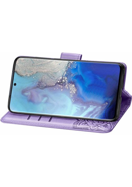 Samsung Galaxy S20 Kelebek Kanatları Narin Çiçekler Flip Darbeye Deri ile Uyumlu Telefon Kılıfı (Yurt Dışından) fırsatları