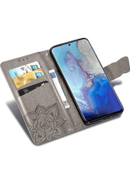 Samsung Galaxy S20 Kelebek Kanatları Narin Çiçekler Flip Darbeye Deri ile Uyumlu Telefon Kılıfı (Yurt Dışından) indirimleri