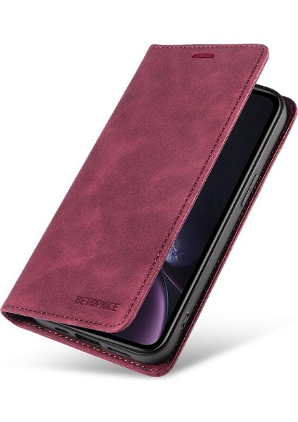 Iphone Xr Için Folio Cüzdan Pu Deri Manyetik Koruyucu Telefon Kılıfı (Yurt Dışından) indirimleri