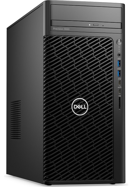 Precision 3660 Intel Core I7 13700 32 GB Ram 1tb SSD 2 Tb HDD 4 GB Nvidia Quadro T1000 Freedos  Tower Workstation  Masaüstü Bilgisayar DP3660T1000