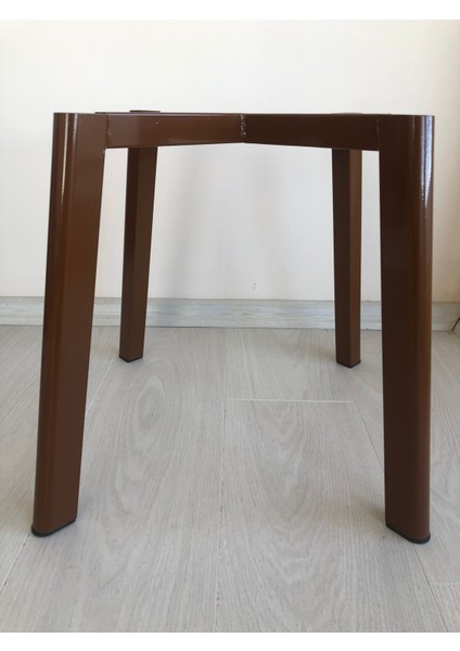 Metal, 40 cm Kahve Rengi Statik Boyalı D Sandalye Ayağı (2 Adet) fiyatları