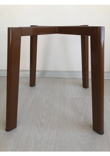 Metal, 40 cm Kahve Rengi Statik Boyalı D Sandalye Ayağı (2 Adet) fırsatları