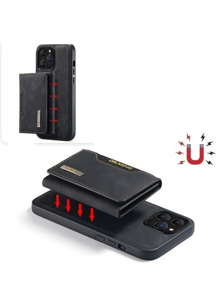 Iphone 11 Dg Mıng 2 Parça Ayrılabilir Güçlü Manyetik Cüzdanlı Kılıf modelleri