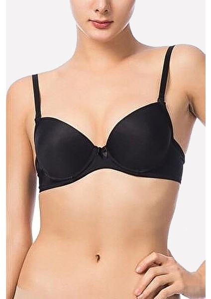 Siyah Push Up Dolgulu Sütyen