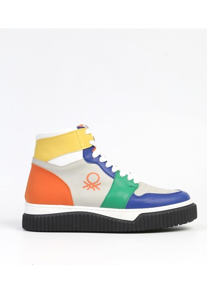 BN-31200 - Gri Saks Mavi-Kadın Spor Ayakkabı