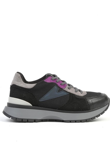 PC-52555 - 3959 Siyah - Kadın Sneaker