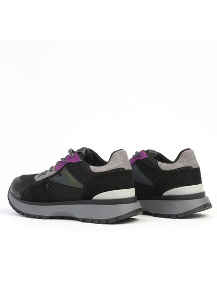PC-52555 - 3959 Siyah - Kadın Sneaker