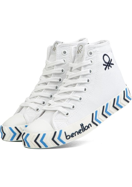 BN-90625- Beyaz Lacivert - Kadın Spor Ayakkabı modelleri