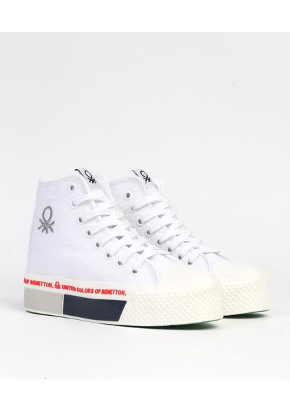 BN-30942 - 3114 Beyaz Kırmızı - Kadın Spor Ayakkabı fiyatları