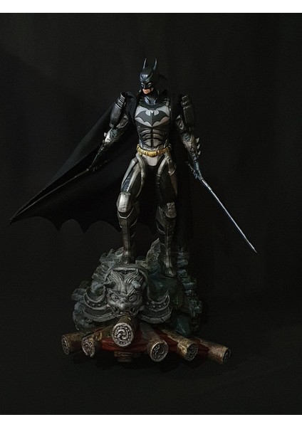 Batman Adalet Birliği Zırhlı Figür Samuray Batman Obje Büyük Boy 25CM