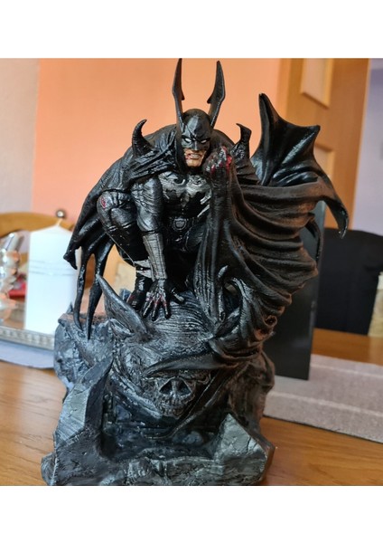 Batman Kara Öfke Boyalı Figür 26 cm (Dev Boy)