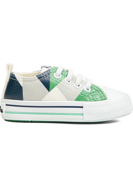 BN-30795- Lacivert Yesil - Çocuk Spor Ayakkabı