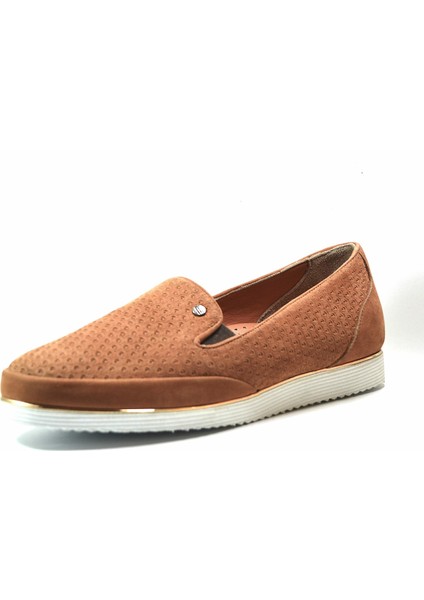 E30 Deri Nubuk Taba Kadın Babet fiyatları