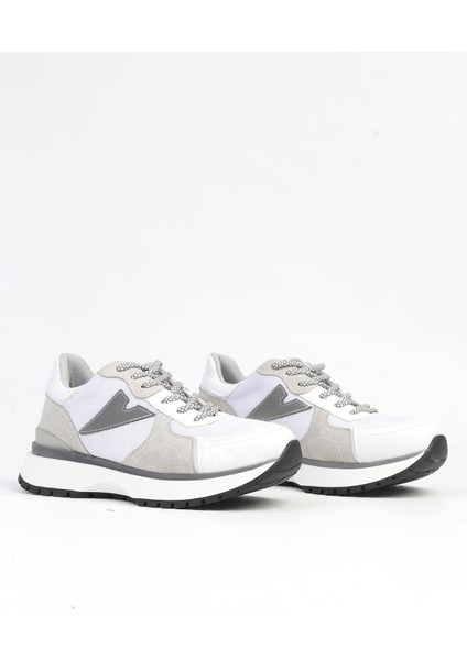 PC-52555 - 3959 Beyaz - Kadın Sneaker