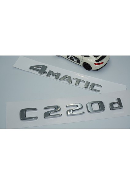 Benz C220D 4matic Bagaj Krom Abs 3m 3D Yazı Logo