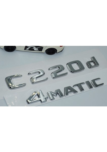 Benz C220D 4matic Bagaj Krom Abs 3m 3D Yazı Logo