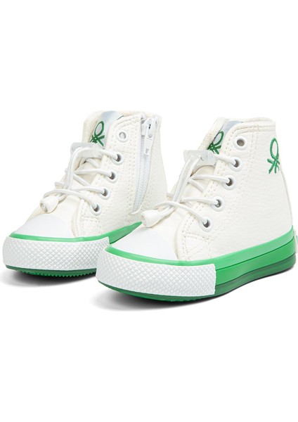 BN-30814- Beyaz - Çocuk Spor Ayakkabı