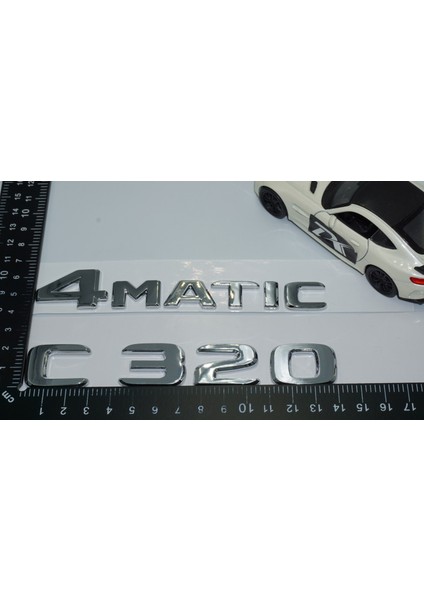 Benz C320 4matic Bagaj Krom Abs 3m 3D Yazı Logo fırsatları