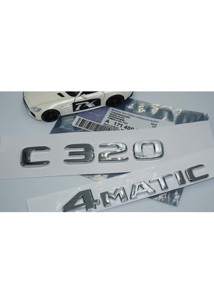 Benz C320 4matic Bagaj Krom Abs 3m 3D Yazı Logo indirimleri