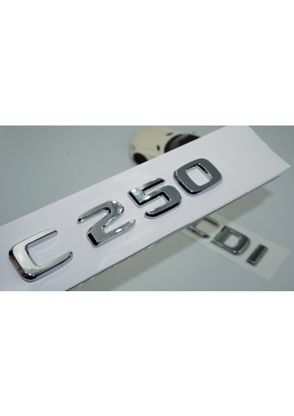 Benz C250 Cdi Bagaj Krom Abs 3m 3D Yazı Logo